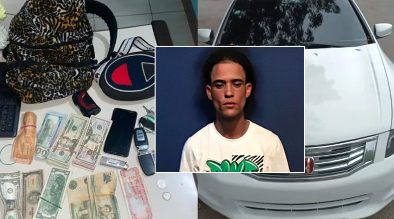 Apresan joven acusado de robar productos de un negocio en Santiago