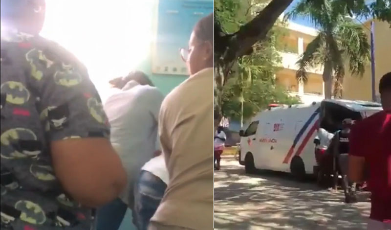 Estudiantes son trasladados a hospital luego de ver supuestamente al diablo
