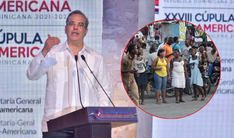 Presidente Abinader: La única forma de actuar con Haití es pacificar Haití