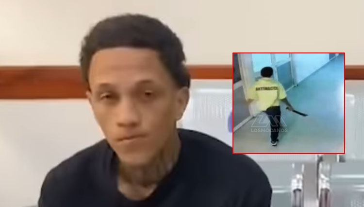 'El doctor me dijo que lo hiciera y me puse bruto'; se entrega joven por conflicto en hospital