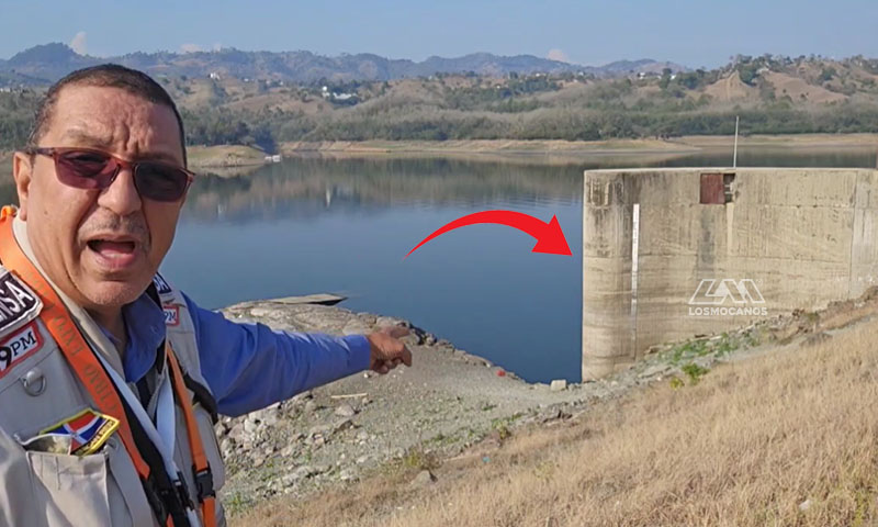 Presa Tavera en estado delicado. Sequía golpea a Moca