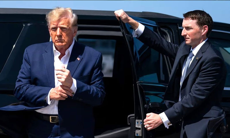 Trump viaja a Nueva York para su cita con la justicia