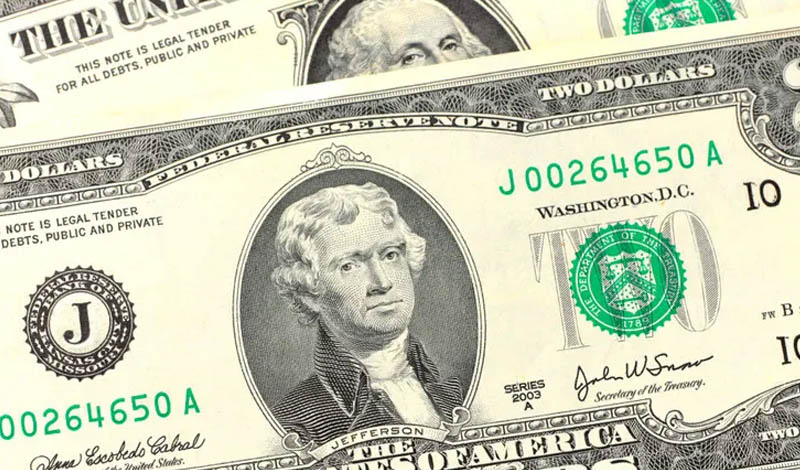 Así son los billetes de $2 dólares que pueden valer hasta $4,500 ...