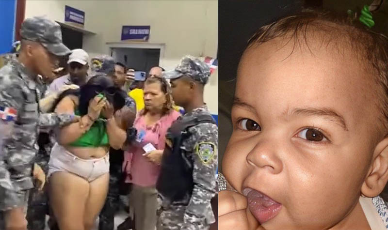 Así fue como recuperaron a la niña de 8 meses robada por haitianos en Mao