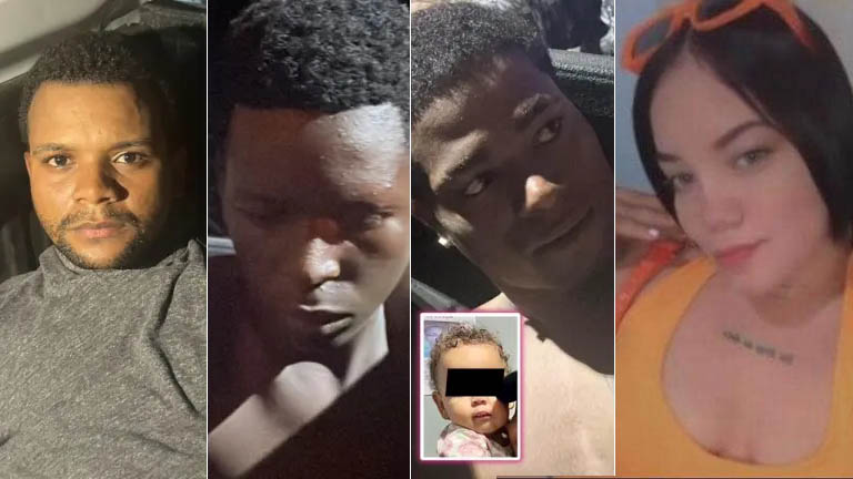 Tres hombres y una mujer investigados por rapto de niña de 8 meses en Mao