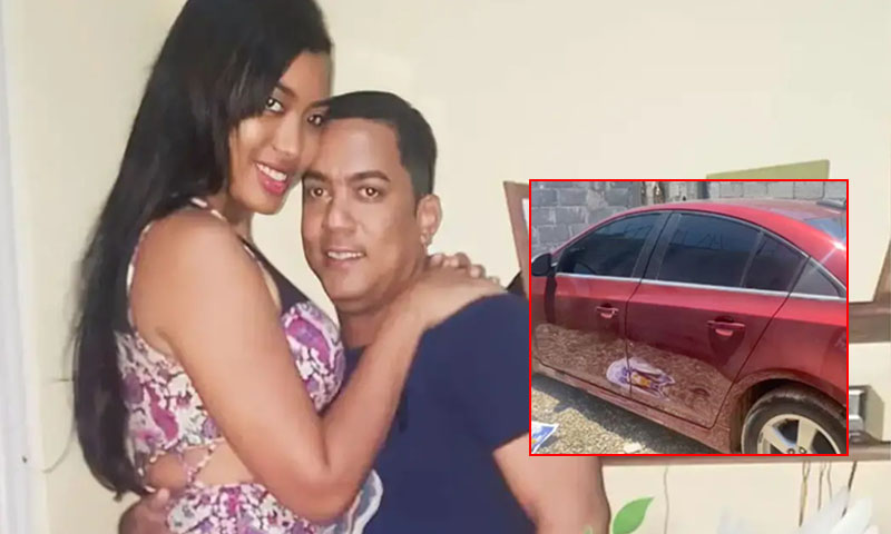 Hombre mató a su esposa y se suicida dentro de un carro en Santo Domingo Este