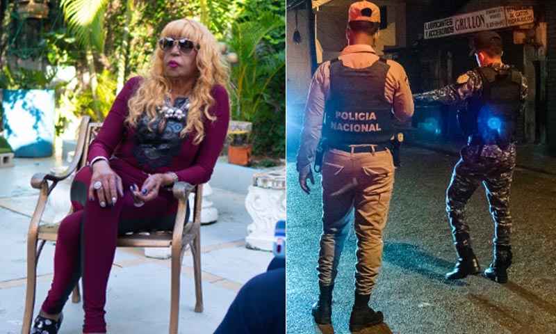 Fefita La Grande denuncia maltrato de la policía durante una presentación