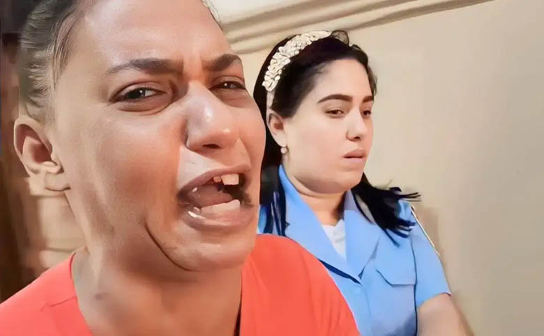 Mujer llora al denunciar agentes de la DNCD le implantaron drogas
