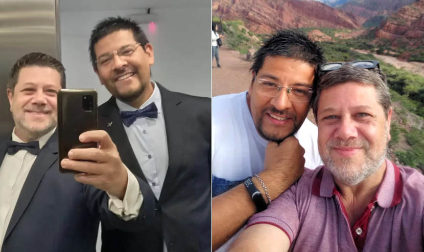 Marcelo y su novio