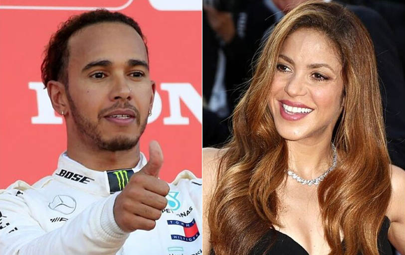 Revista confirma el noviazgo de Shakira y Lewis Hamilton