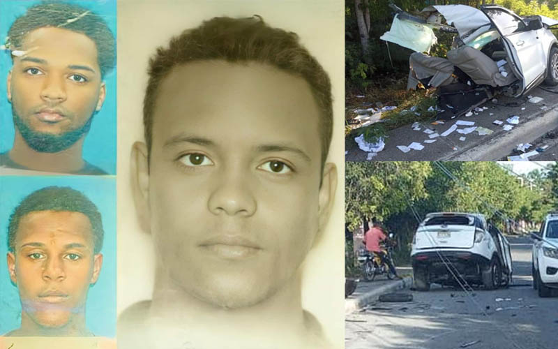 Tres jóvenes mueren en trágico accidente de tránsito en Nizao