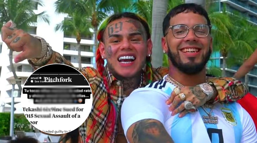 Respuesta de Anuel a Tekashi: Tú abusas de niñas menores de edad… Aléjate de mi hija