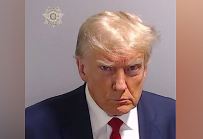 Donald Trump fichado