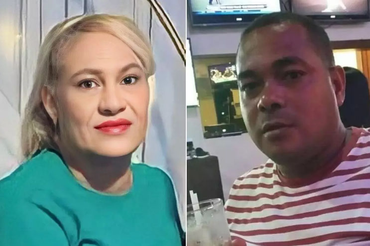 Julio Peguero y Belkis Correa,