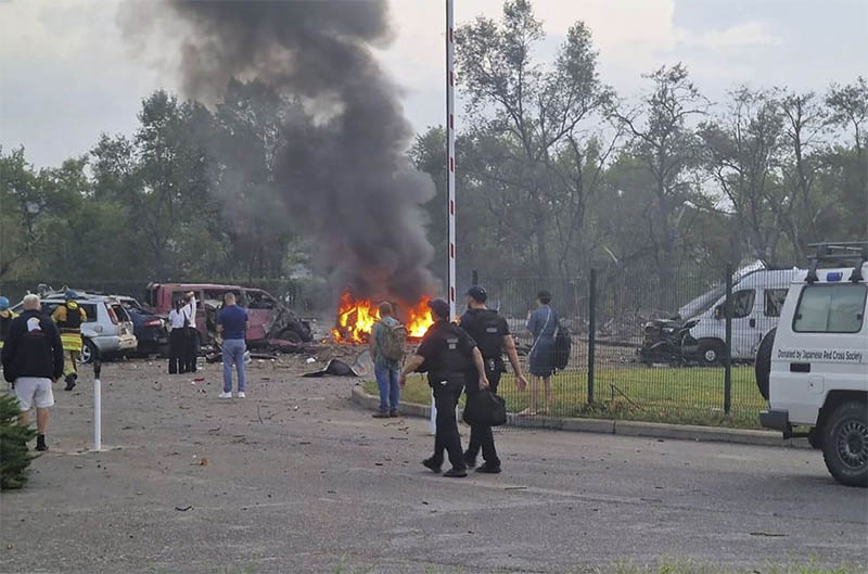 Ataques rusos golpean Kiev y otras localidades y alcanzan hospital infantil