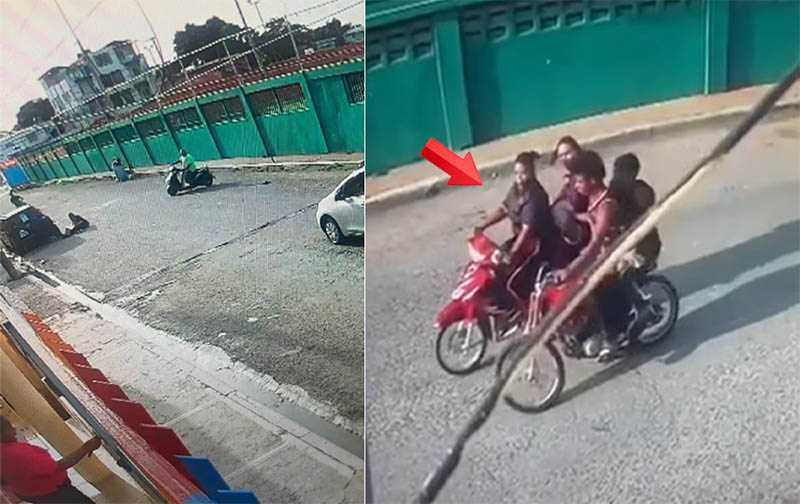 Mujeres viven momento de terror durante un asalto