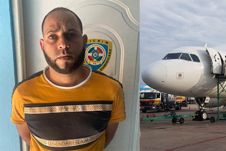 Apresan el AILA hombre acusado de matar a otro en Monción