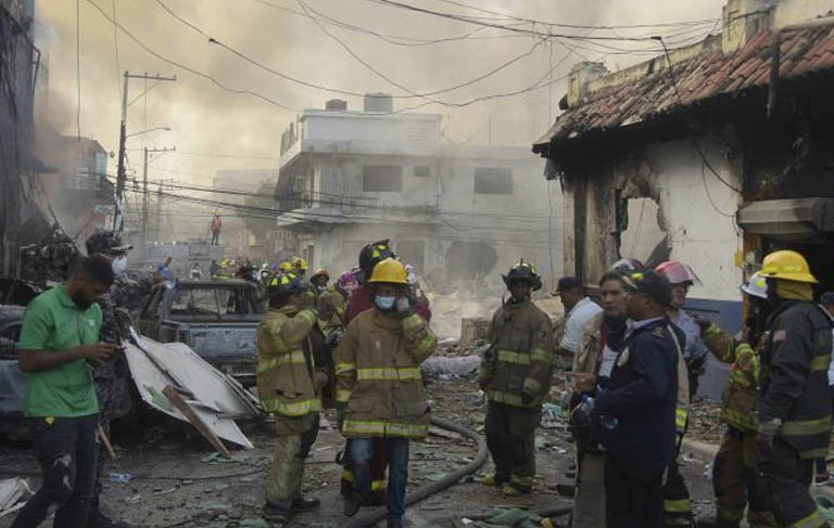 explosión en San Cristóbal