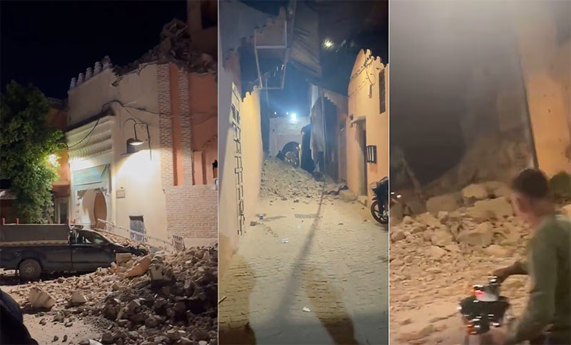 Un terremoto sacude Marruecos