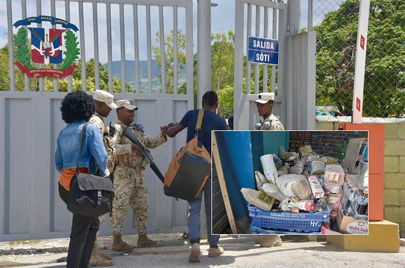 En Elías Piña la frontera está cerrada y productos se vencen