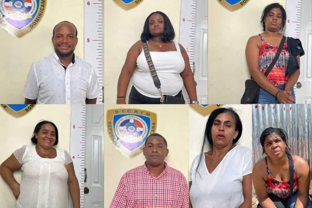 Policía detiene banda que robó celulares en actividad política en La Romana