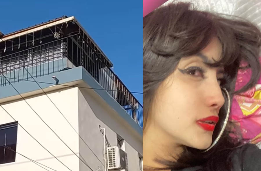 Apartamento donde joven se quitó la vida en Santiago