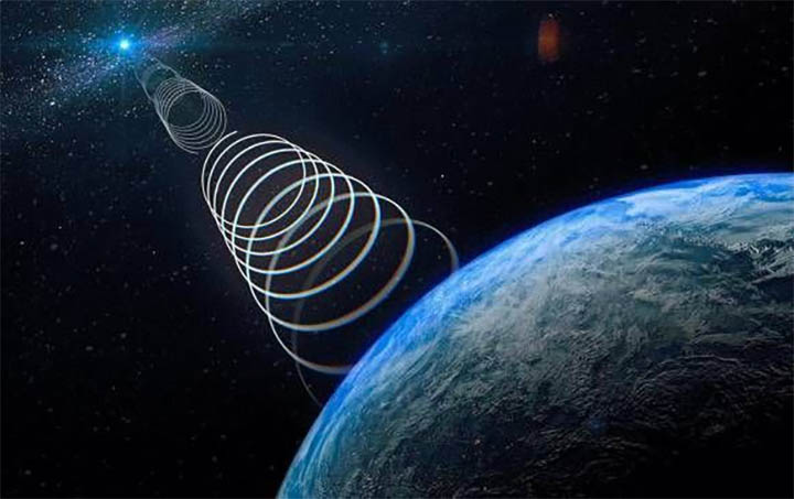 Llega a la Tierra misteriosa señal de radio de 8,000 millones de años
