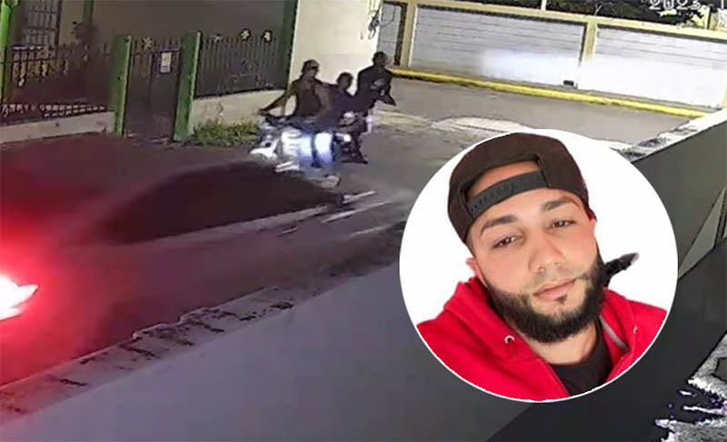 Video del momento que atacan a tiros a joven en Sabana Iglesia