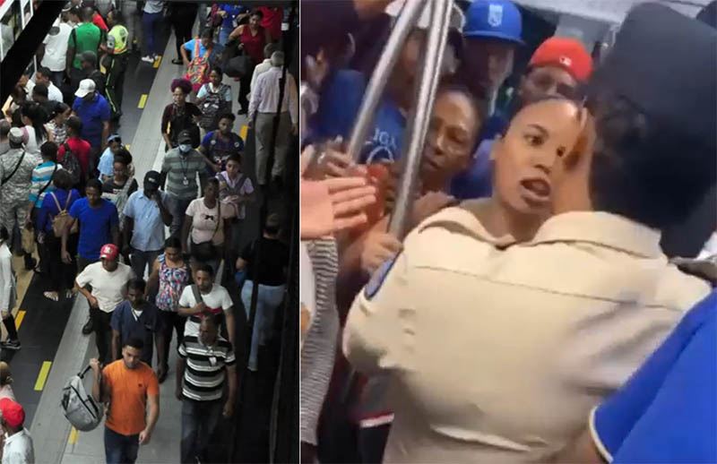 Reportan incidente en el metro de Santo Domingo