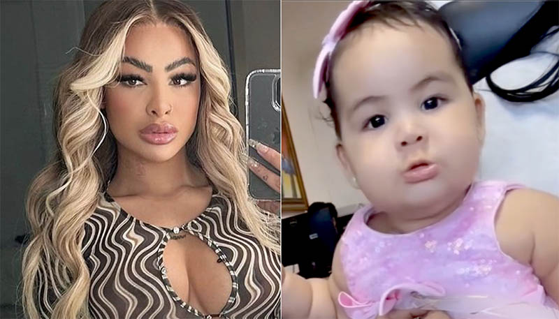 Yailin recibe críticas por darle dulces a su hija Cattleya