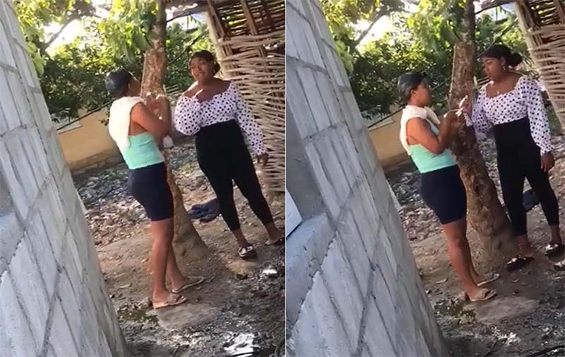 Dos mujeres se enfrentaron por un hombre, en medio de una discusión