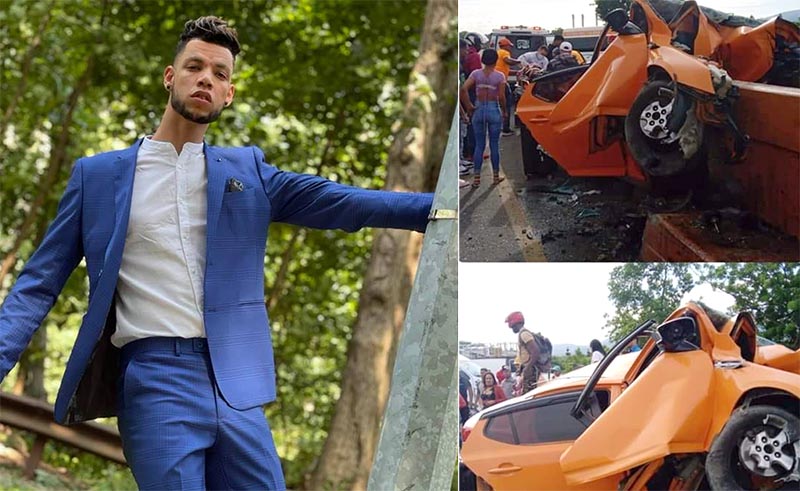 Joven perdió la vida en accidente en la Autopista Duarte, tramo La Vega - Santiago