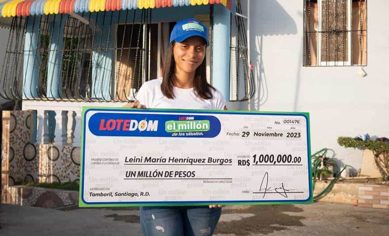 Salonera se gana un millón de pesos con Lotedom