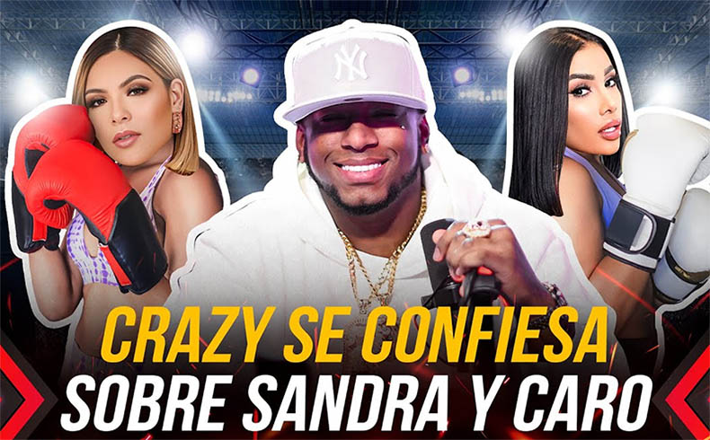 Crazy Design aclara mensajes y rumores de infidelidad con Caro Brito