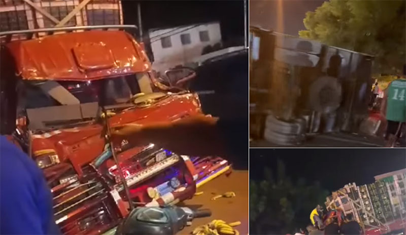 En la Avenida Circunvalación Santiago LosMocanos