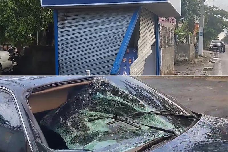 Mujer y niña mueren en un accidente Jima Abajo