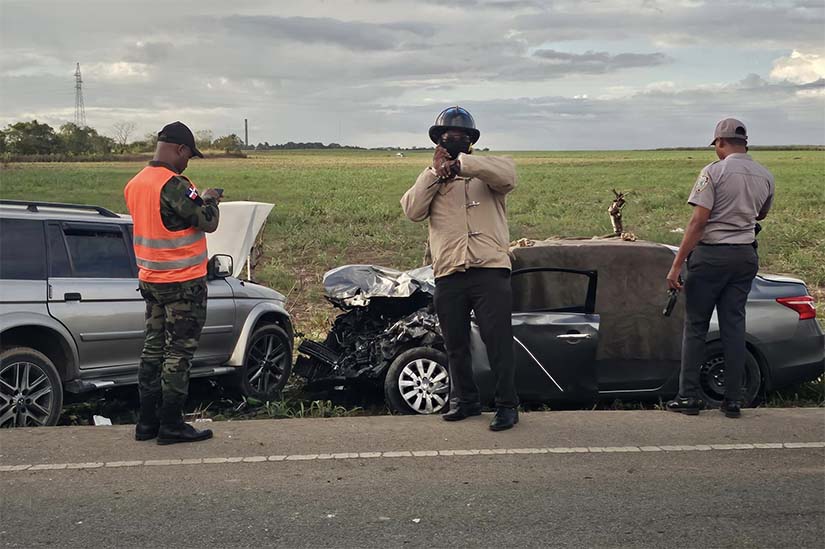 Un fallecido y varias personas heridas en carretera San Pedro-Consuelo