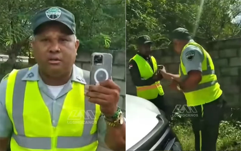 Destituyen mayor de la Digesett por conflicto con patrulleros en Autopista Samaná
