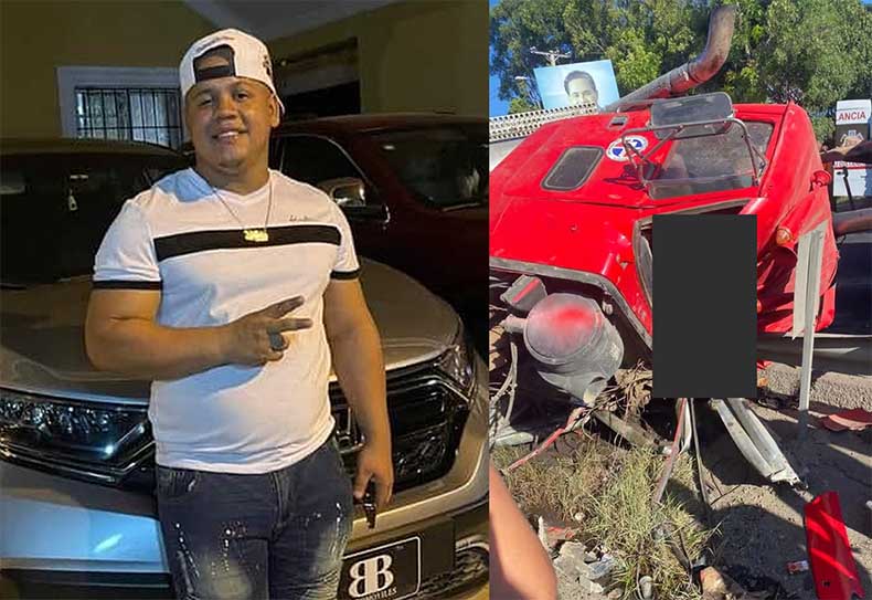 Joven muere en accidente en volteo en el elevado de Villa González