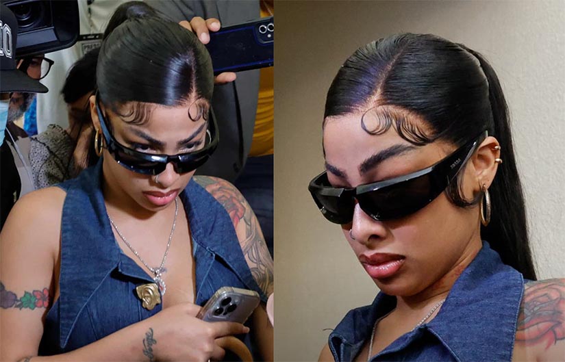Yailin asiste a audiencia de Tekashi con vestimenta que infringe protocolo de tribunal