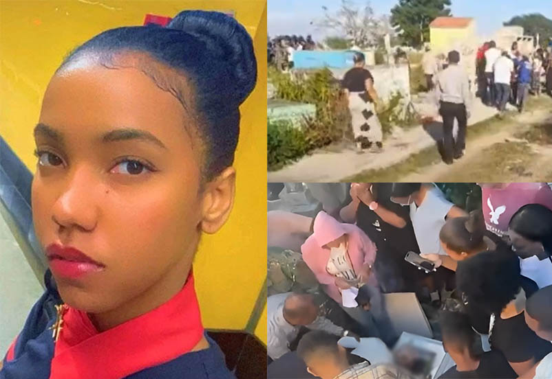 Sepultan joven que fue ultimada y lanzada a una alcantarilla