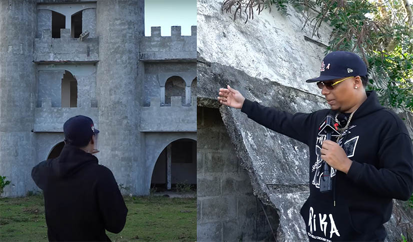 El castillo abandonado en Higüey