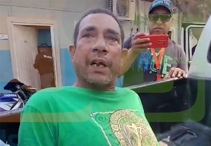 Apresa hombre por hacer actos inapropiados con una niña en Tamboril