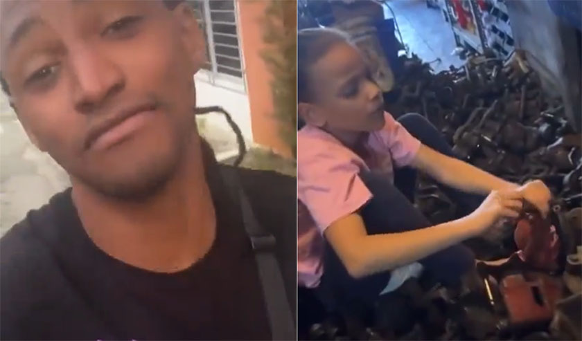 Padre da lección de vida a su hija que no quería ir para la escuela