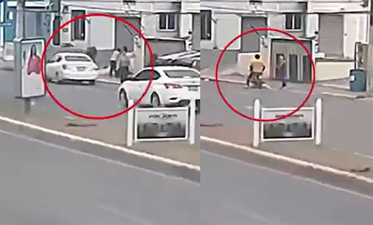 Mujer esta brutalmente atacada por su ex pareja en Santiago