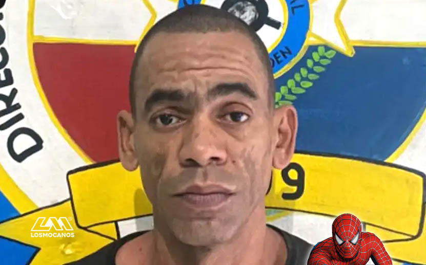 PN captura al “El Hombre Araña”, acusado de múltiples delitos en Barahona