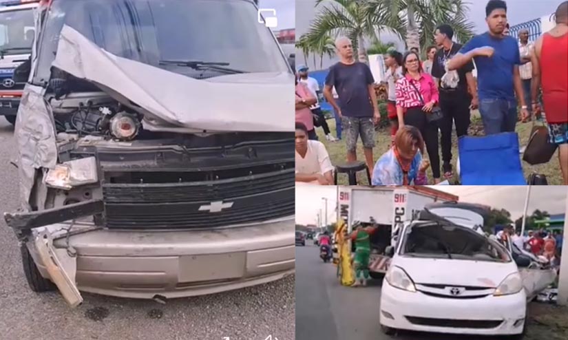 Un fallecido y 12 heridos en accidente en La Penda de La Vega