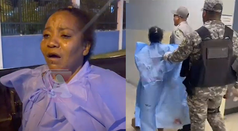 Apresan mujer que hirió a joven y policía en San Francisco de Macorís