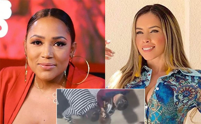 Comunicadoras Ingrid Jorge y Casimira se entran a los golpes ¡Suéltala!