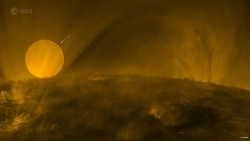 Cómo se ve la corona del Sol de cerca